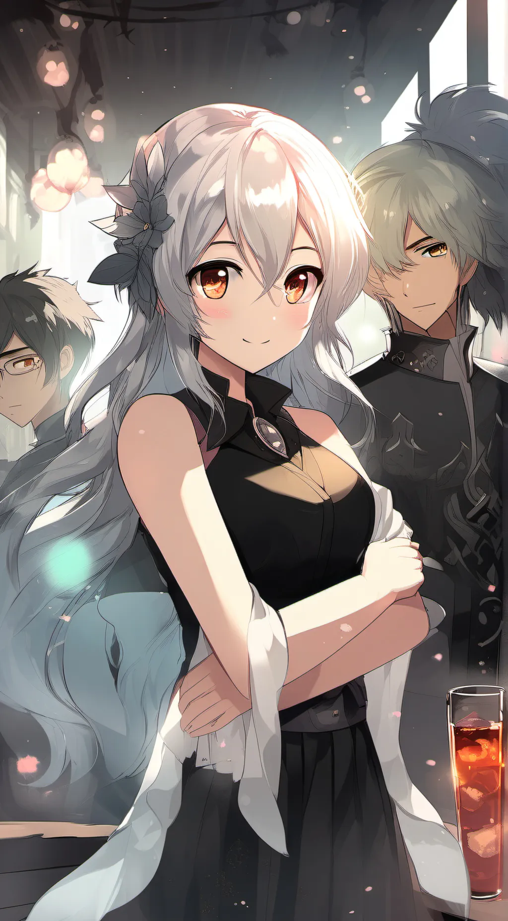 ai character: sofia background