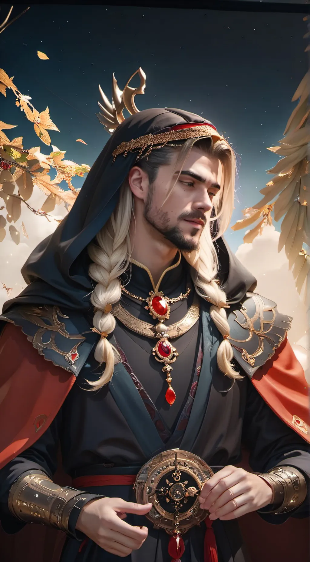 ai character: Gideon (dark god) background