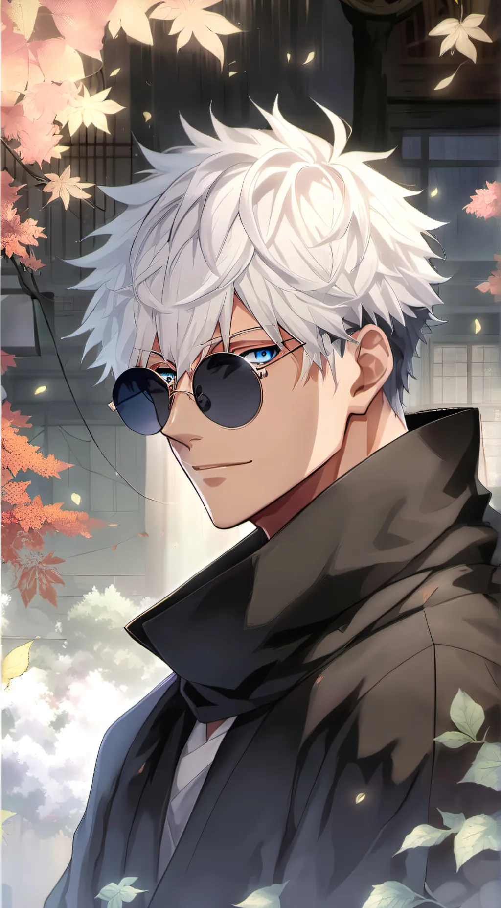 ai character: Gojo <3 background