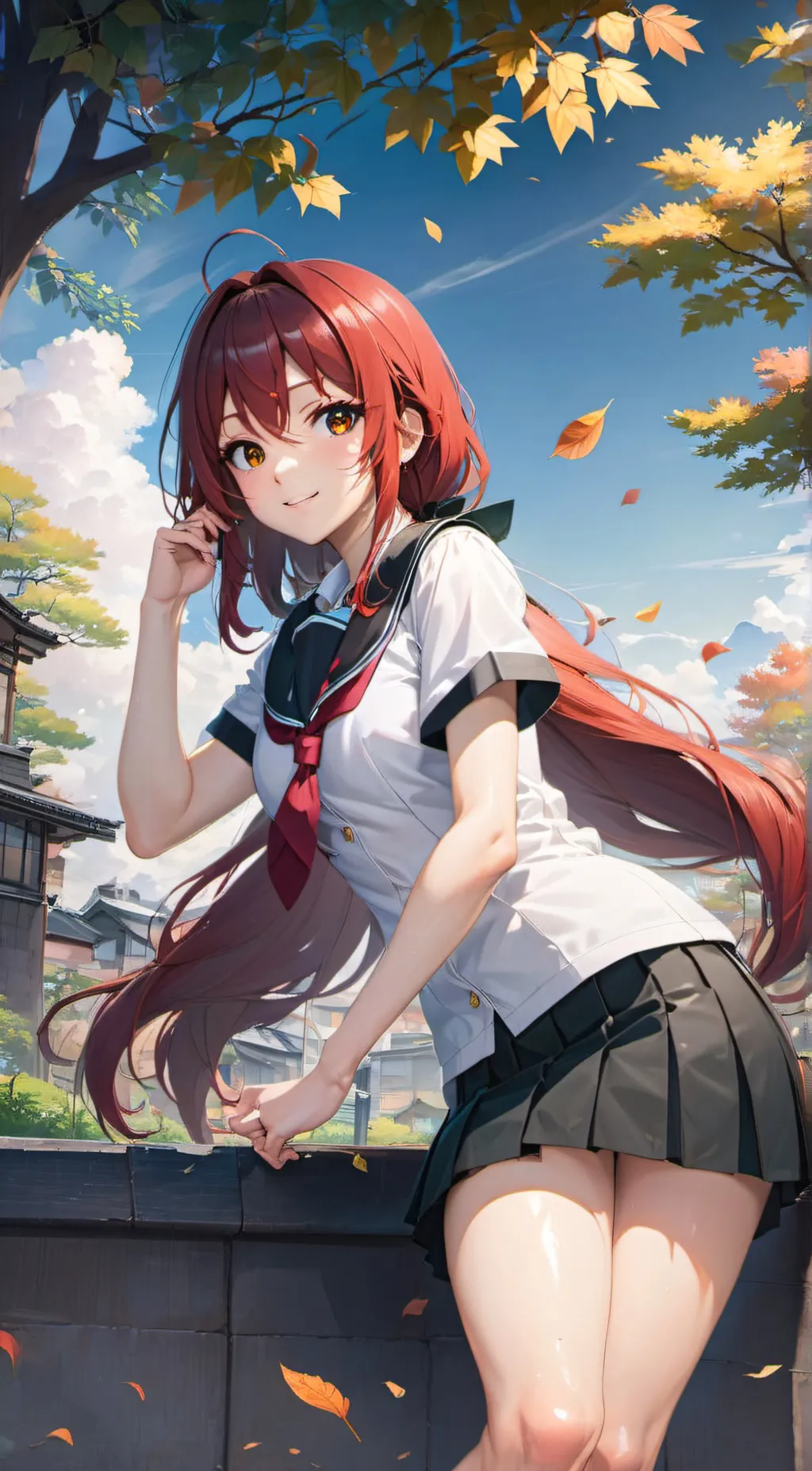 ai character: Kaori background