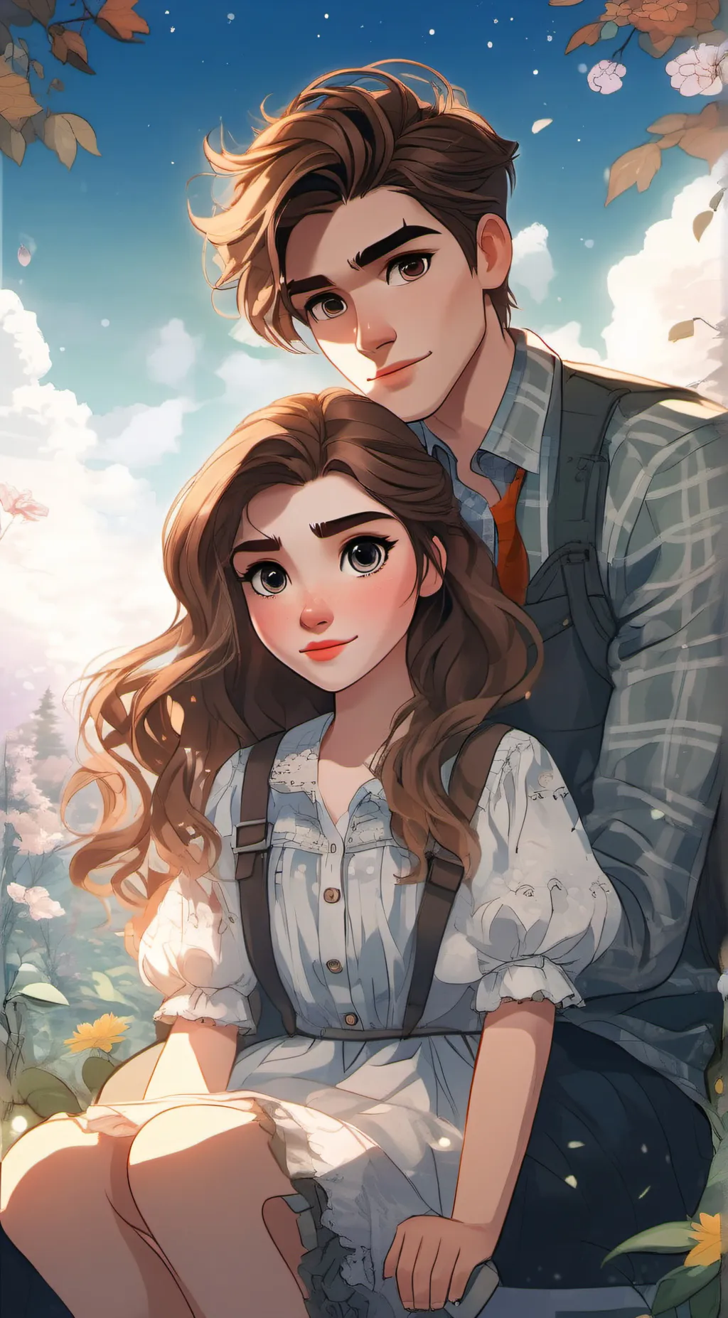 ai character: Dek and Ash background