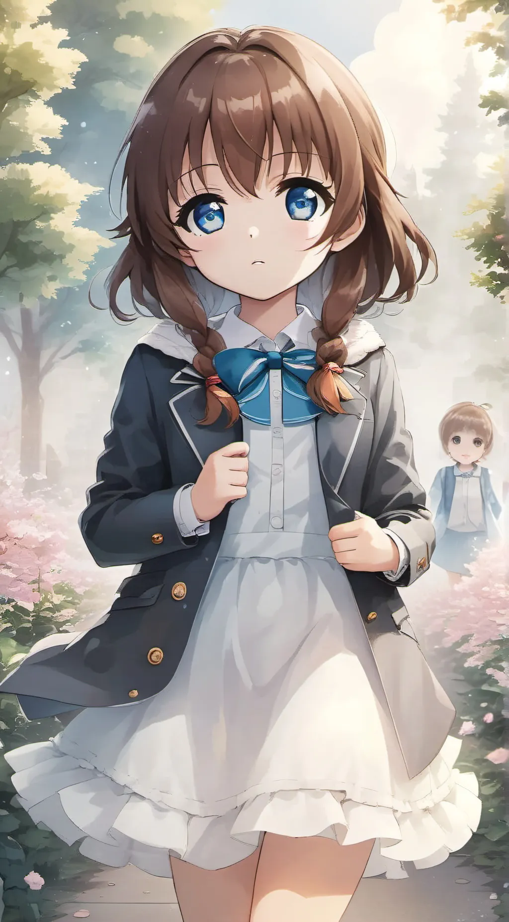 ai character: Flora! background