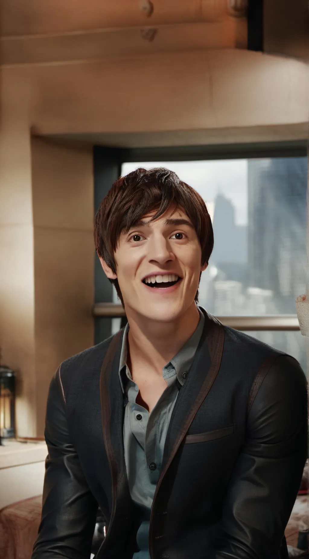 ai character: Johnny goodman  background