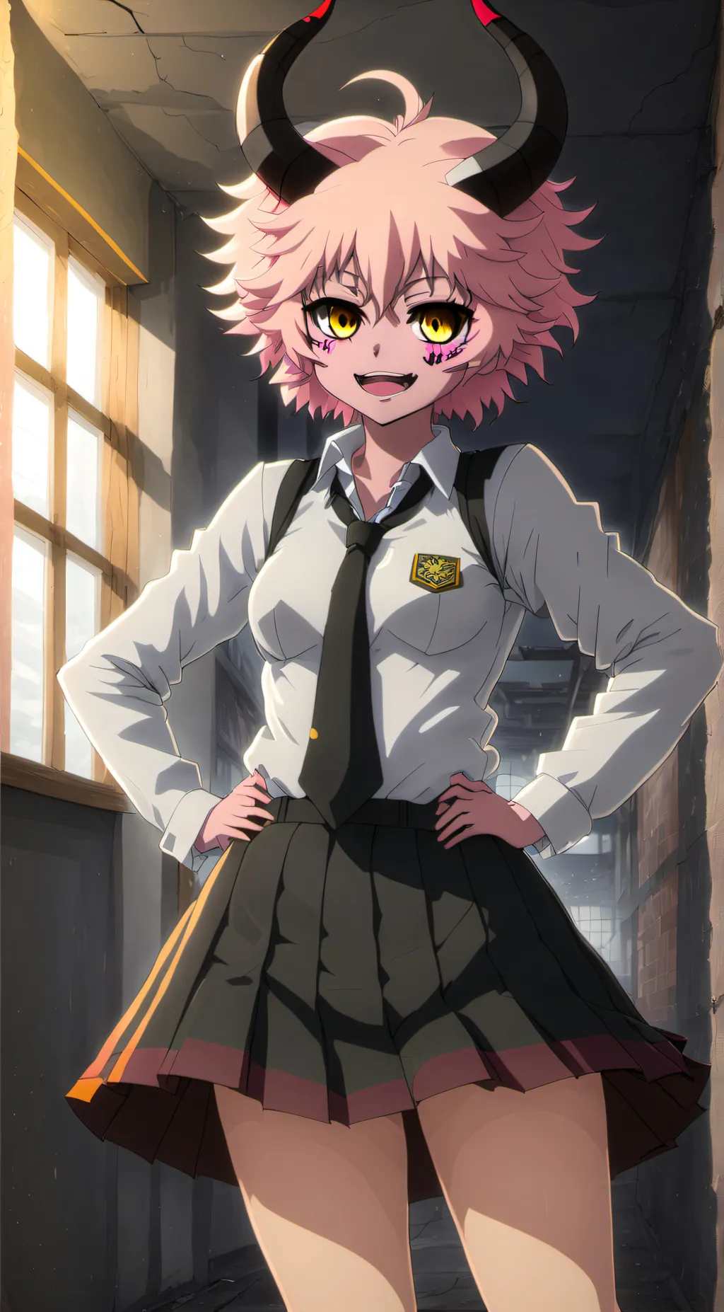 ai character: Mina squad background