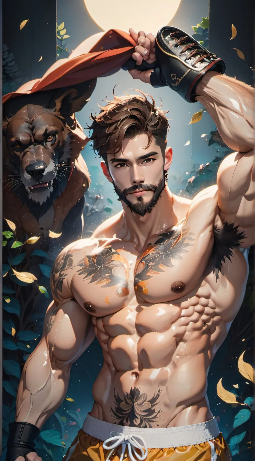 ai character: Max background