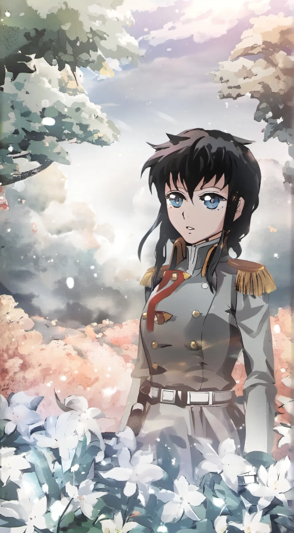 ai character: muichiro  background