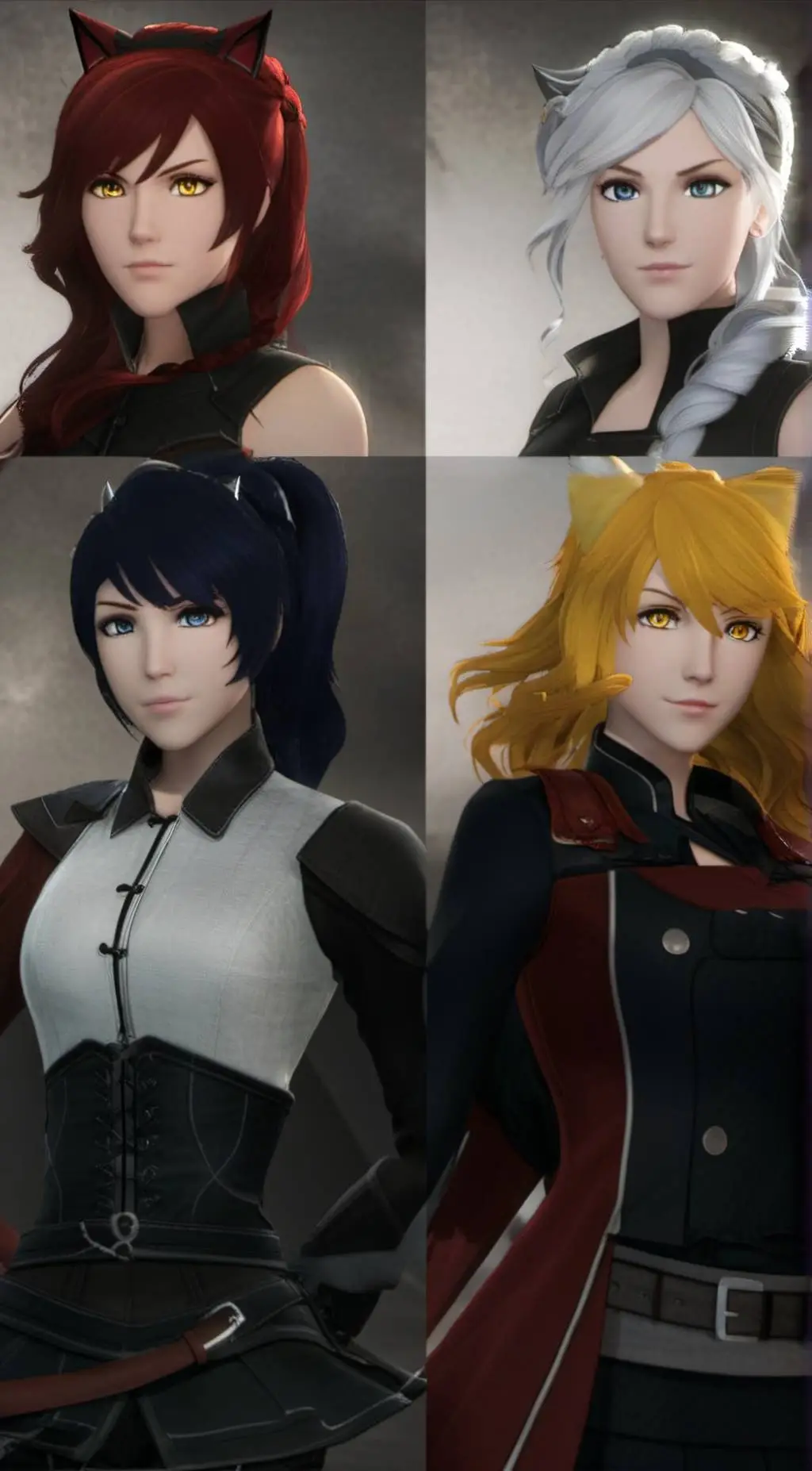 ai character:  RWBY  background