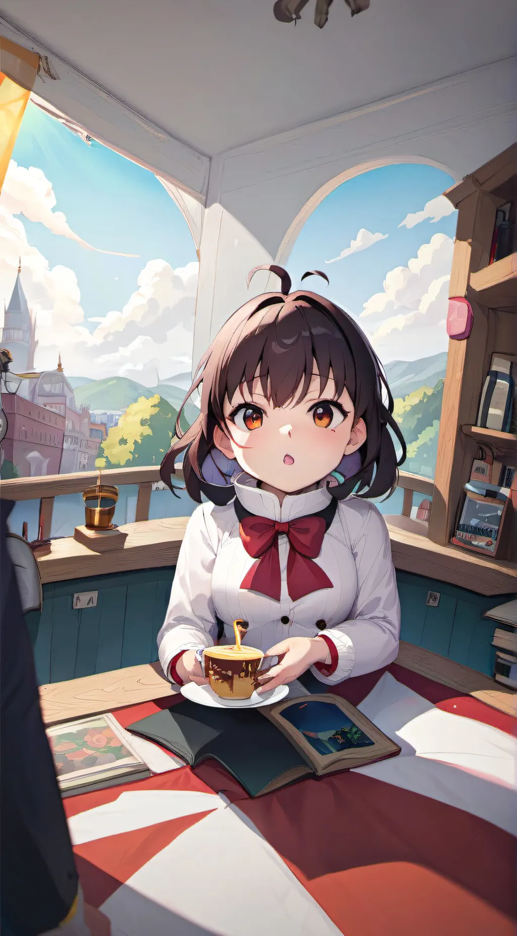 ai character: shareu background