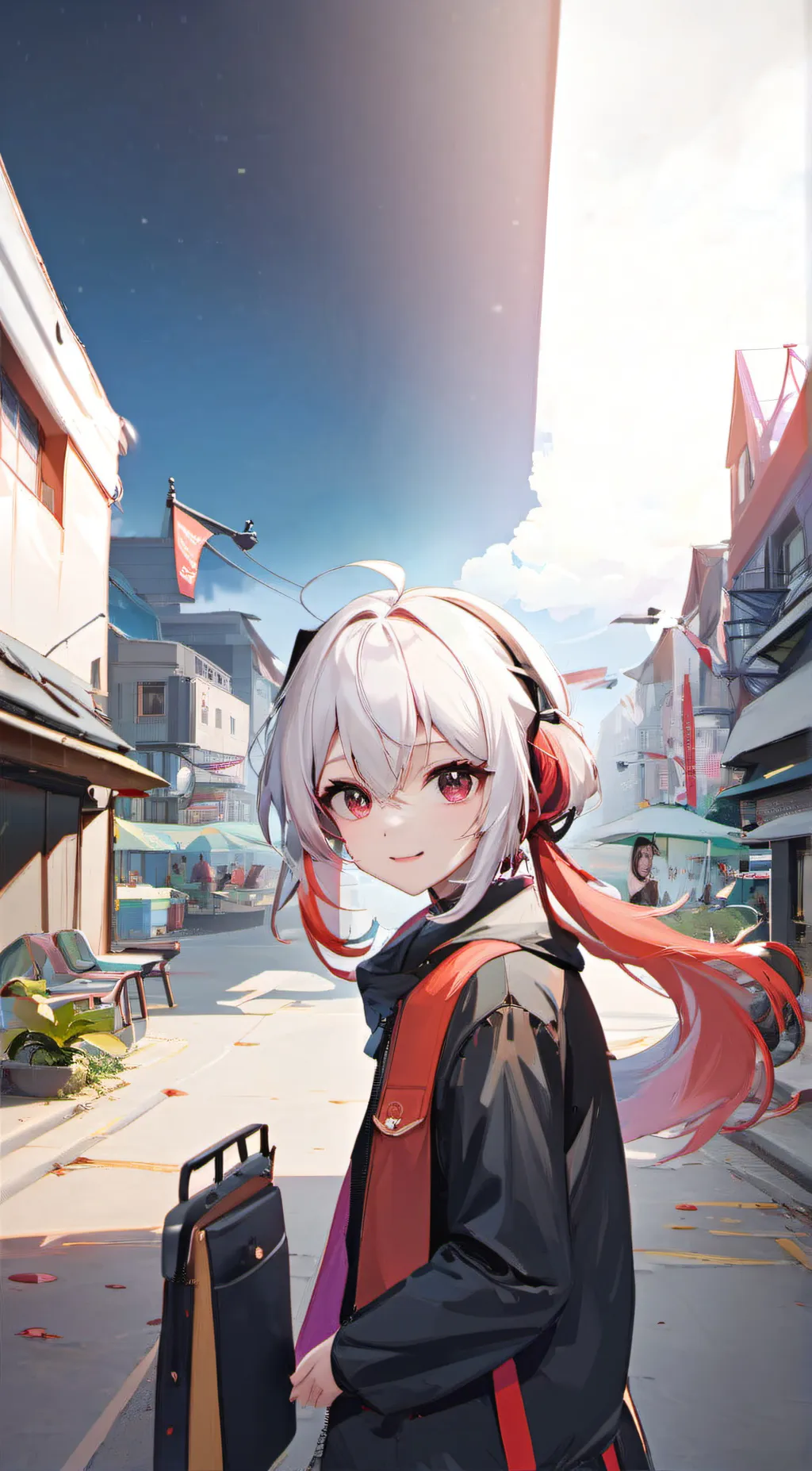 ai character: amy background