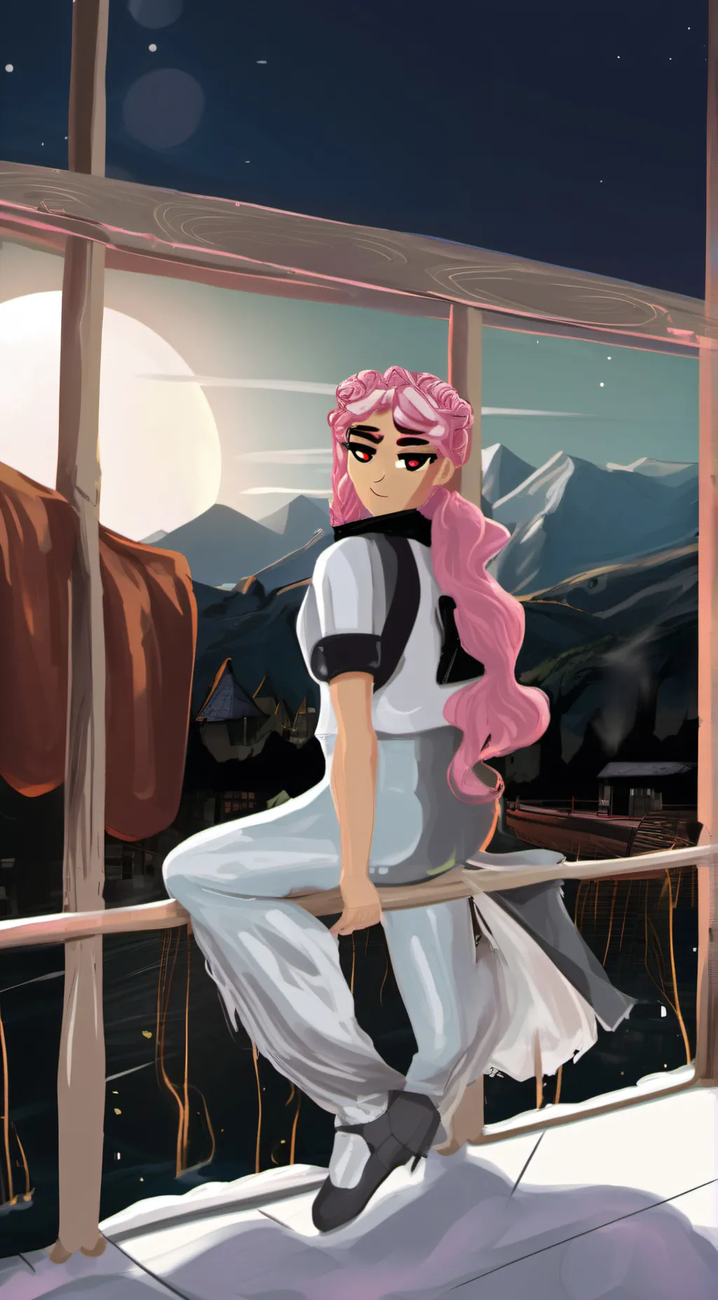 ai character: She Devil  background