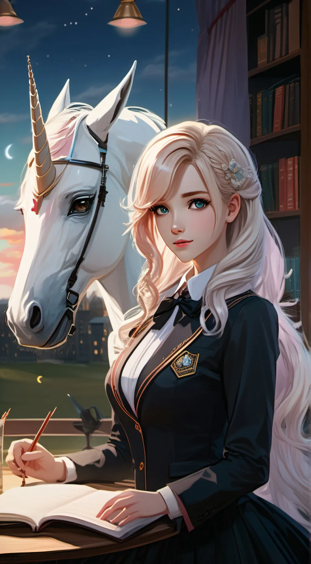 ai character: sophia background