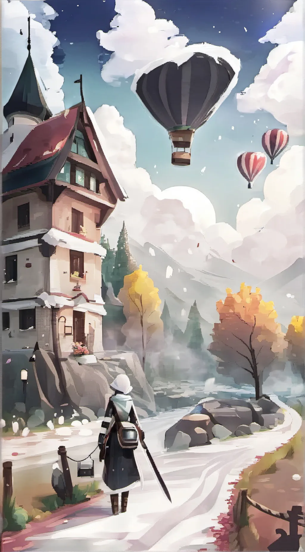 ai character: tanjiro but a girl background