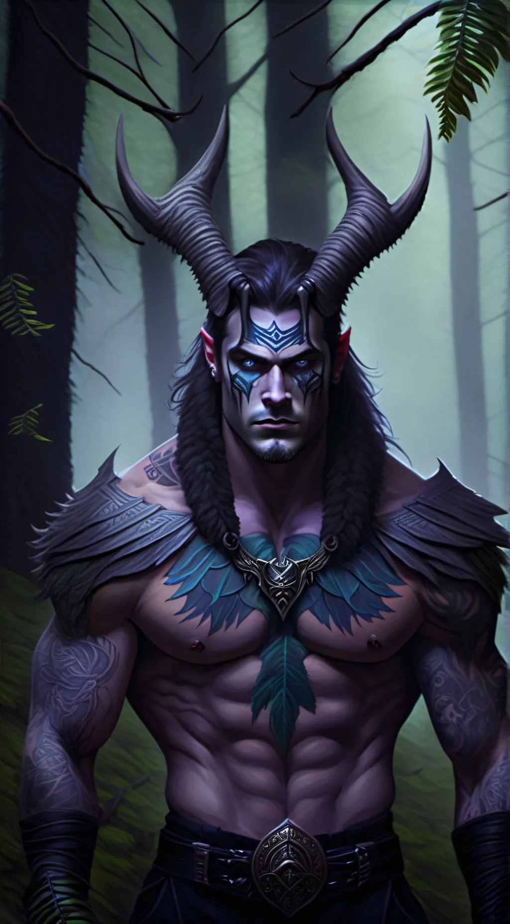 ai character: Aamon  background