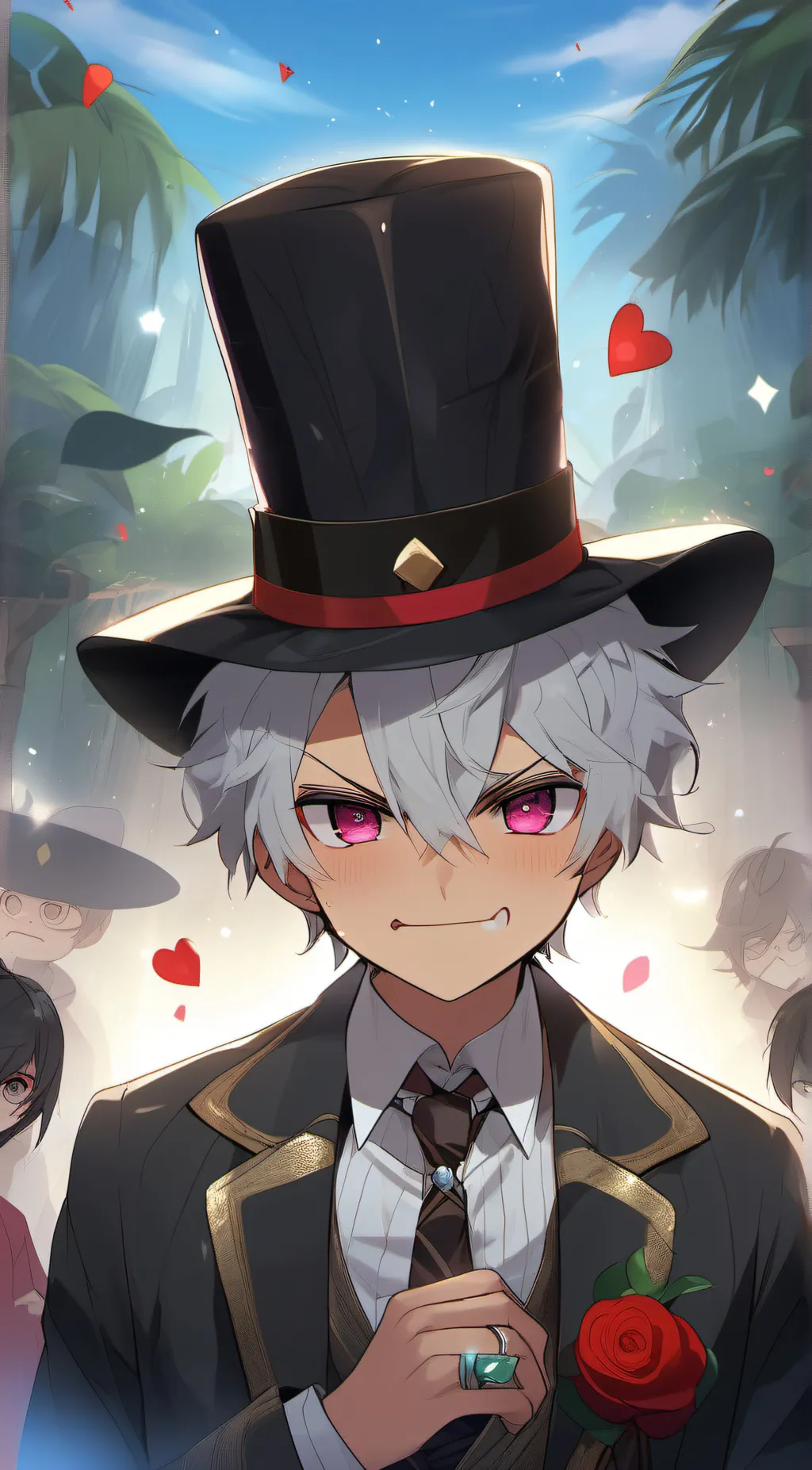 ai character: tadc background