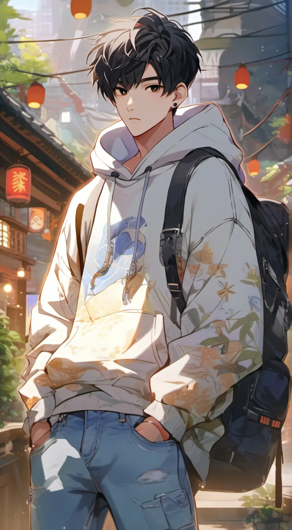 ai character: Kyle background