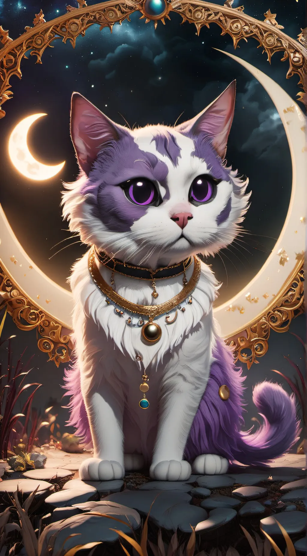 ai character: SM x KP background