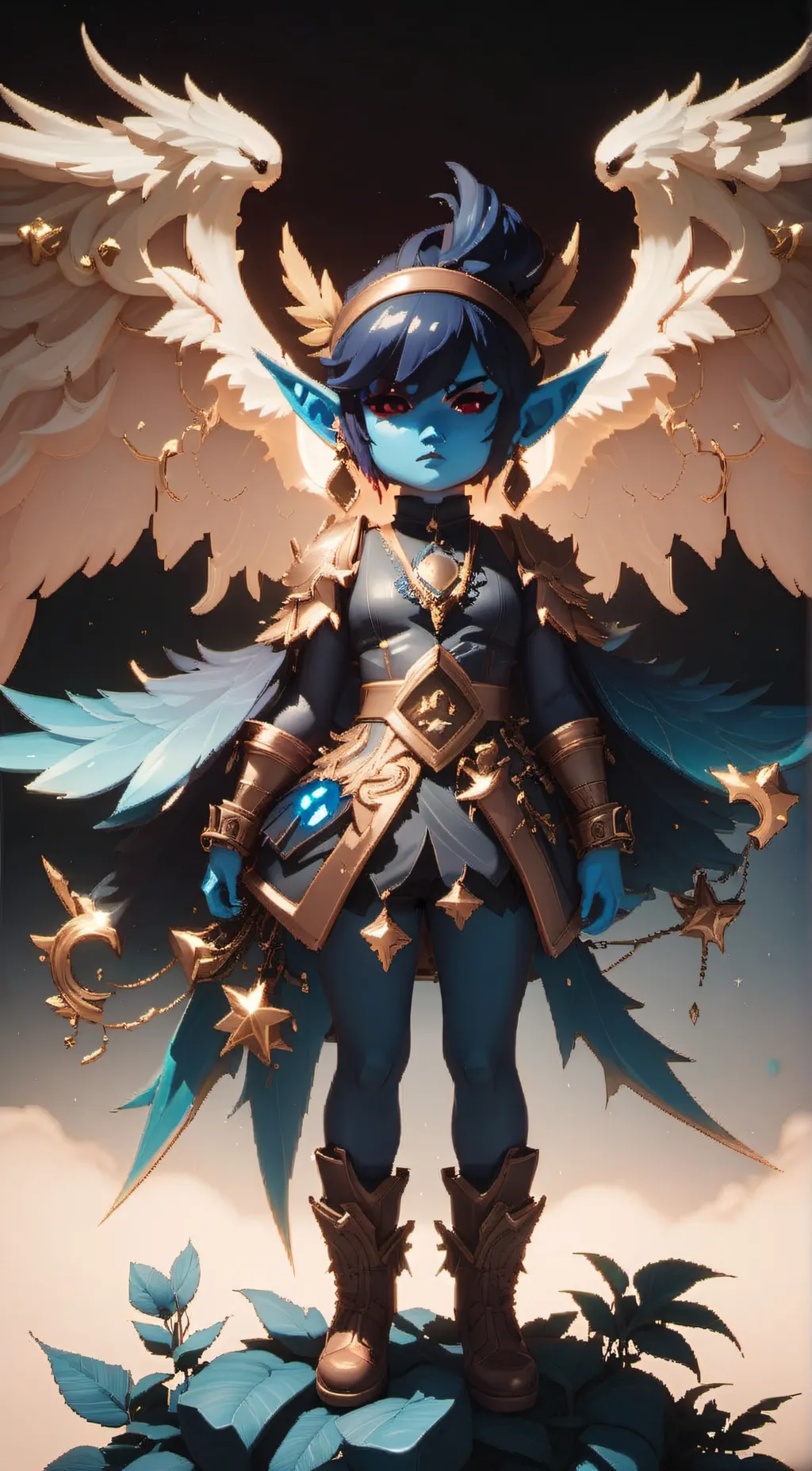 ai character: Celeste background