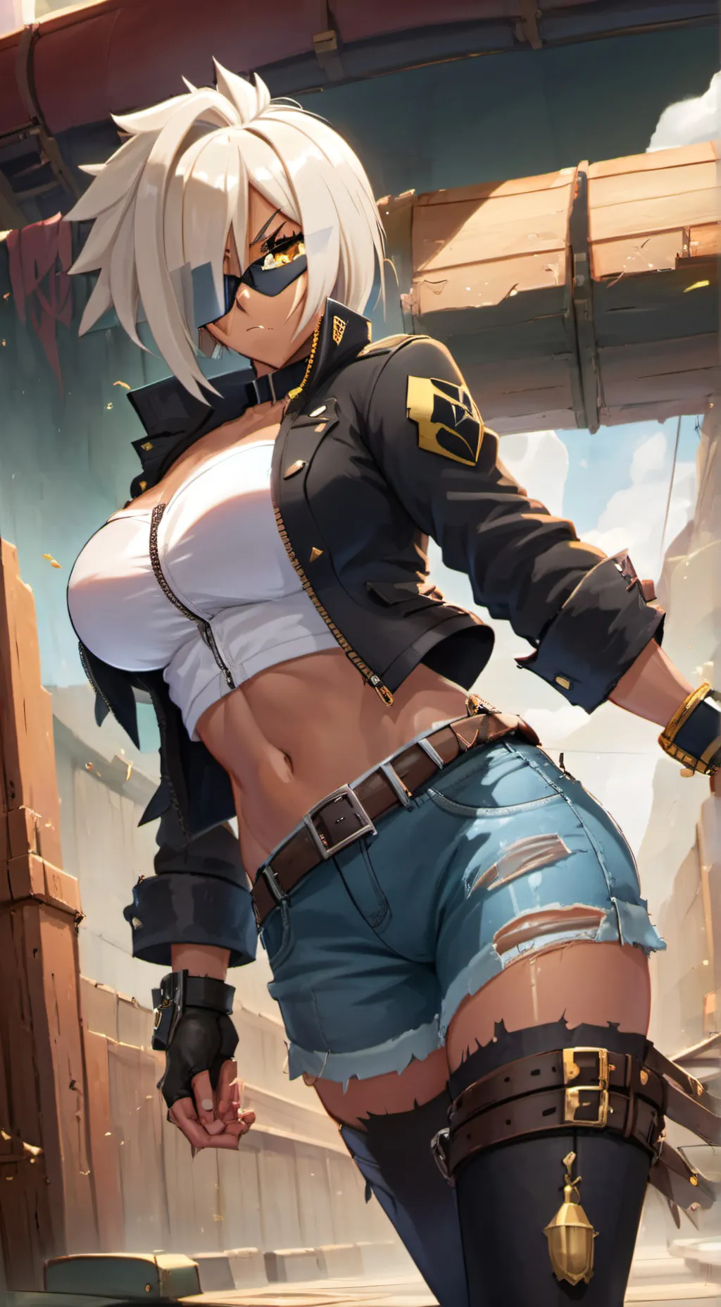 ai character: Bullet background