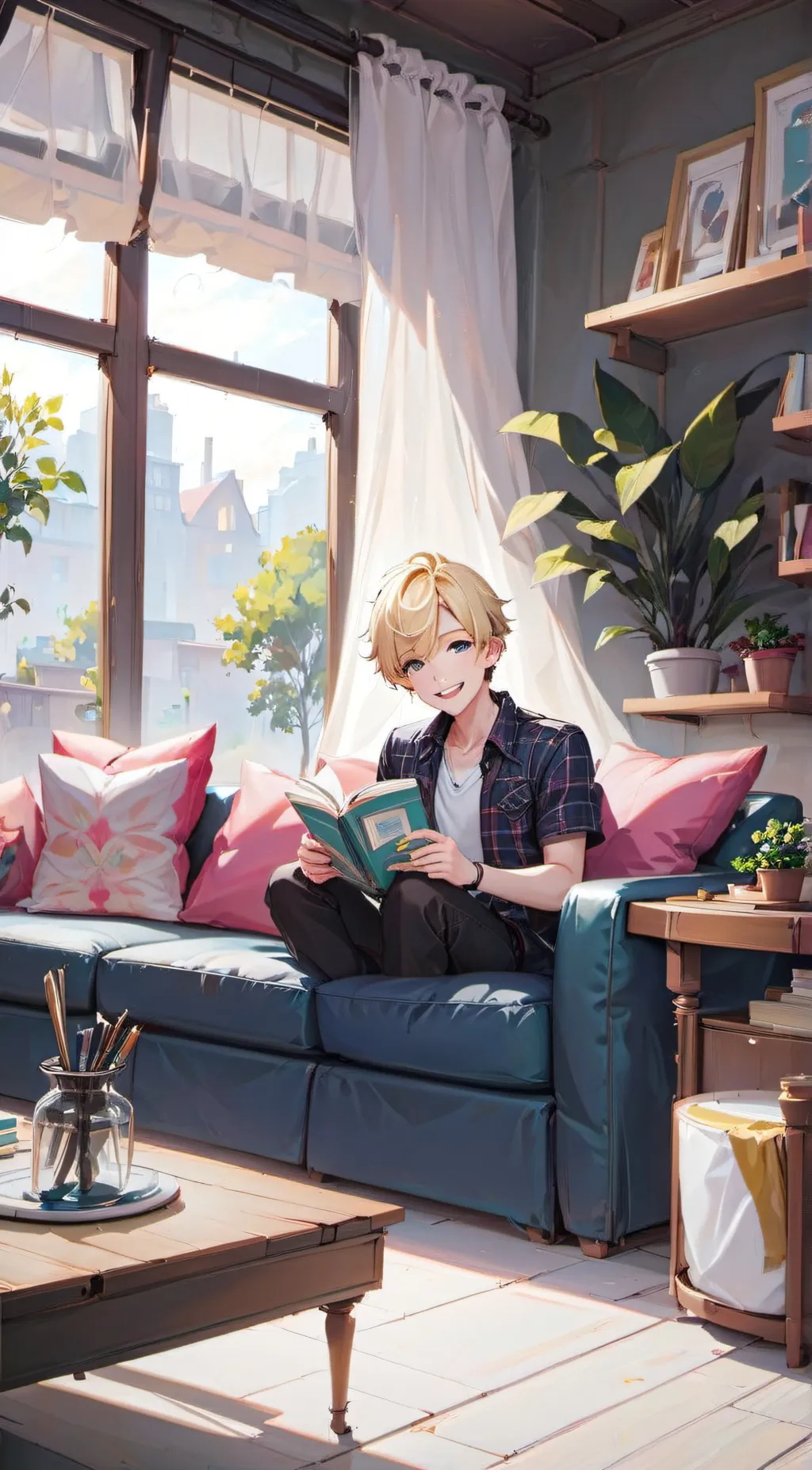 ai character: Henry  background