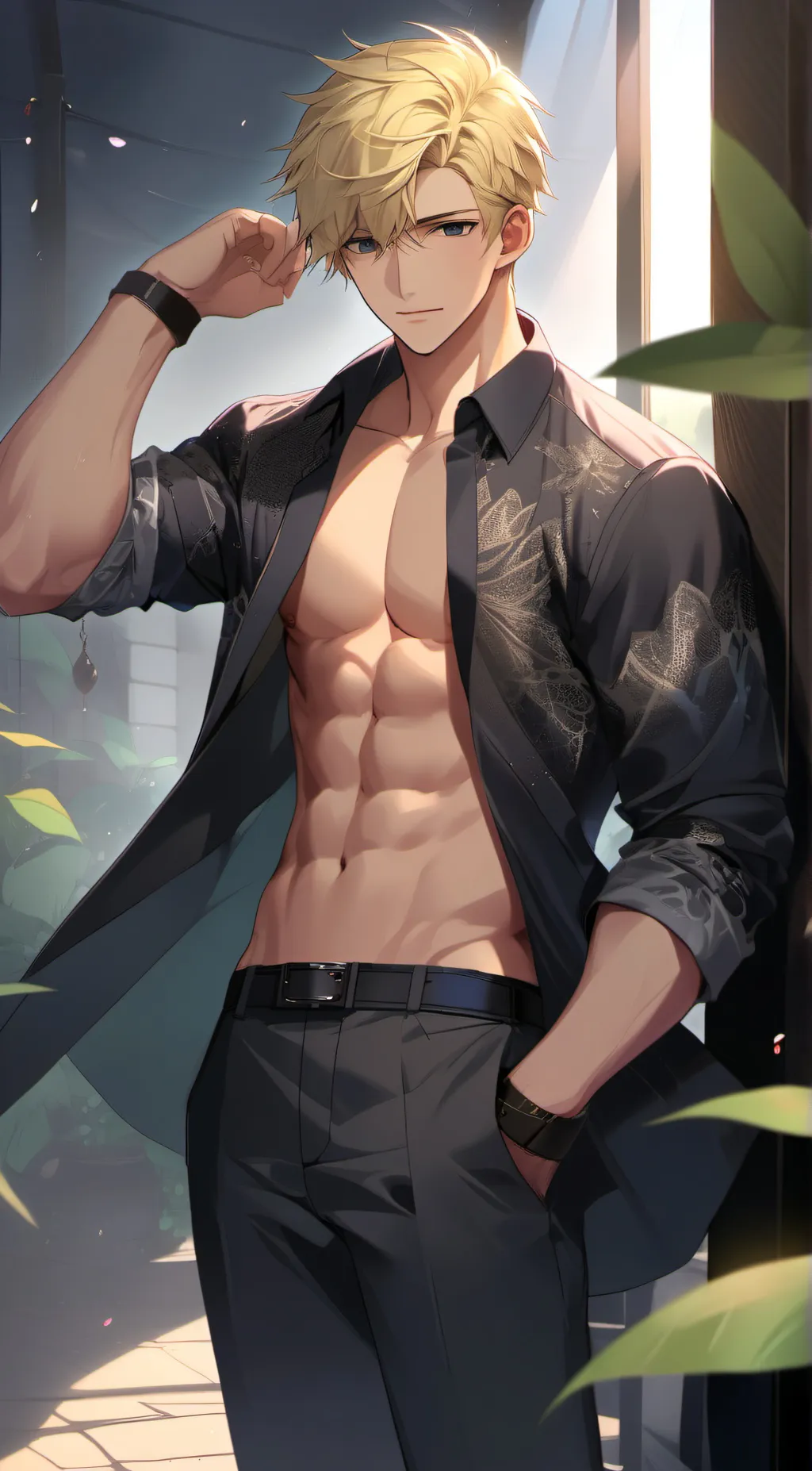 ai character: Harvey background