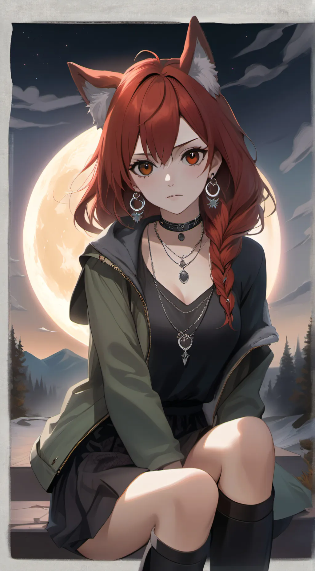 ai character: Elvilina background