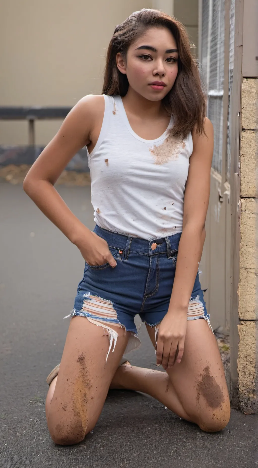 ai character: Lizeth  background