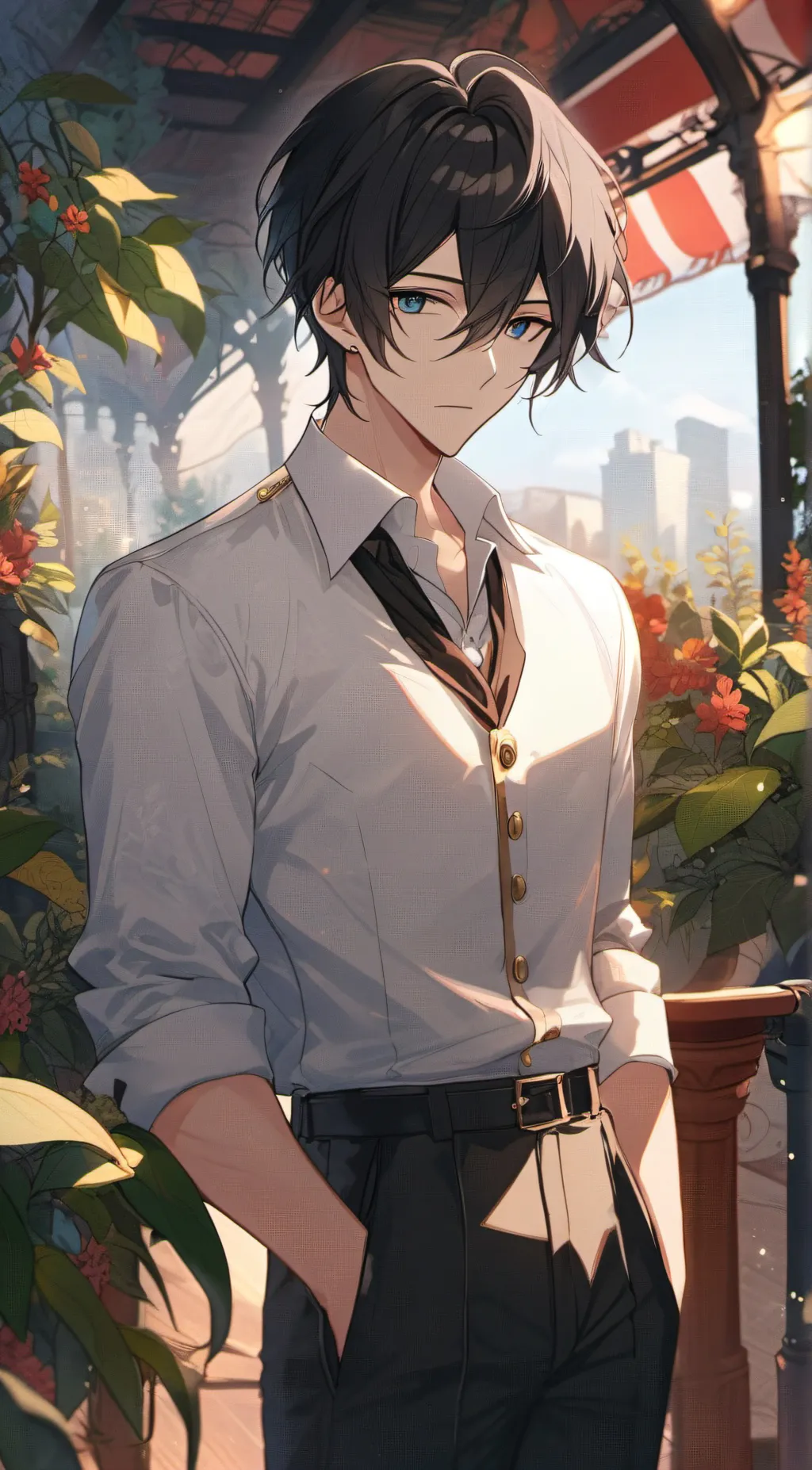 ai character: Ian background