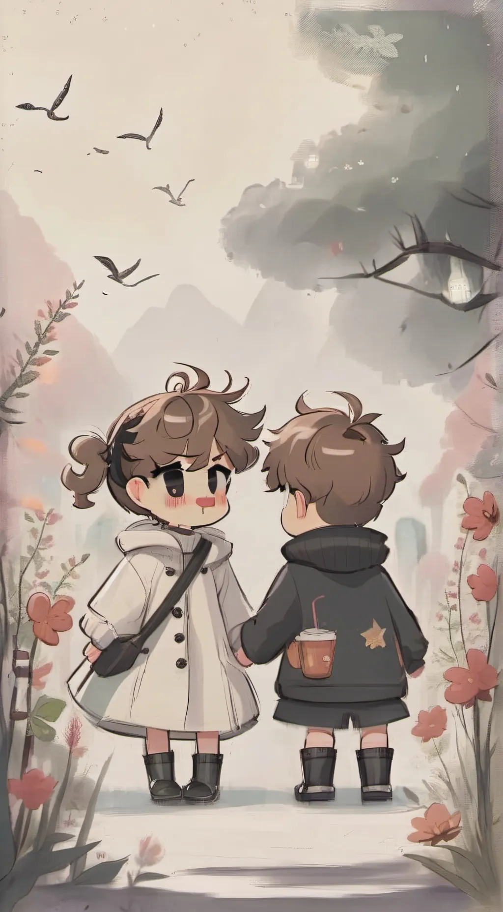 ai character: tom x tord 15+❤ background