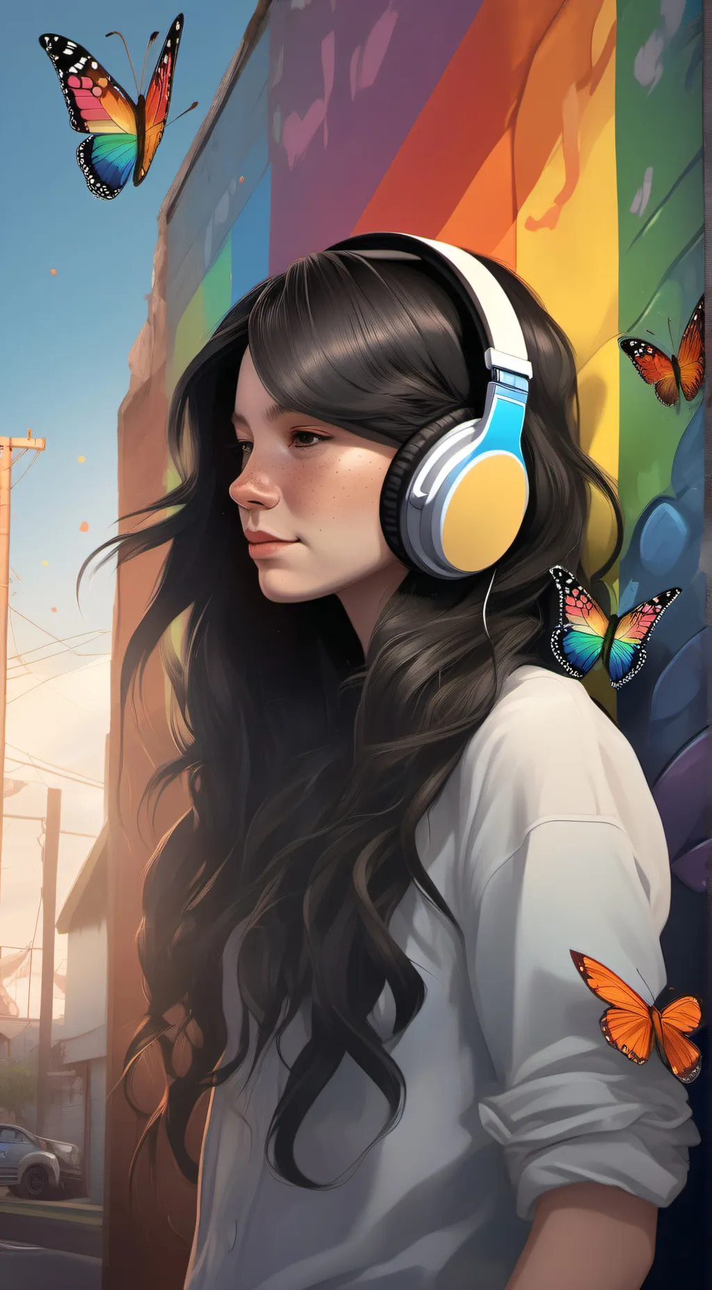 ai character: cat background