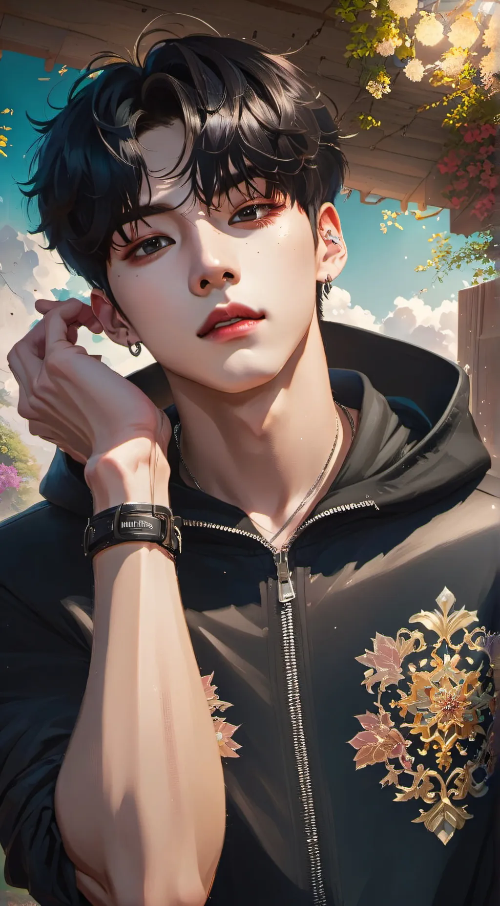 ai character: Park Do-yun background