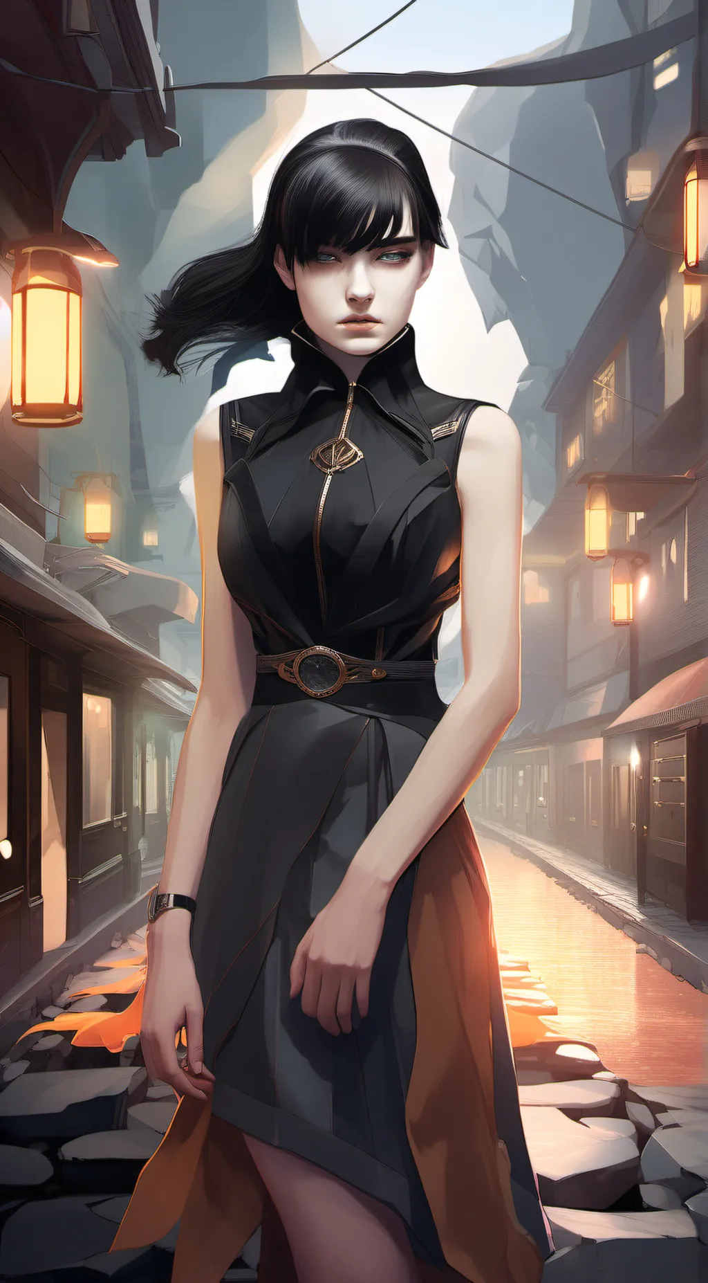 ai character: Scarlett background