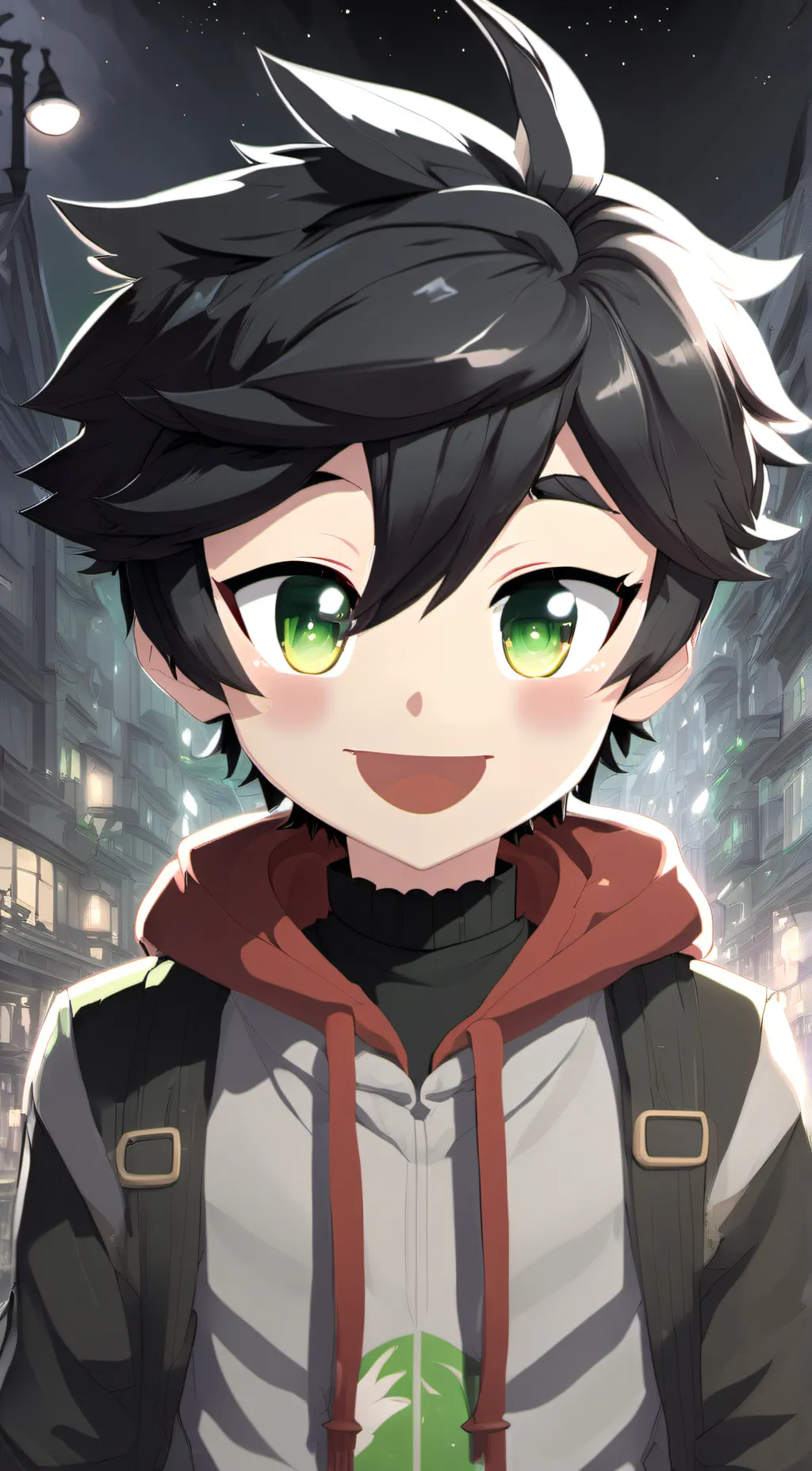 ai character: Draco  background