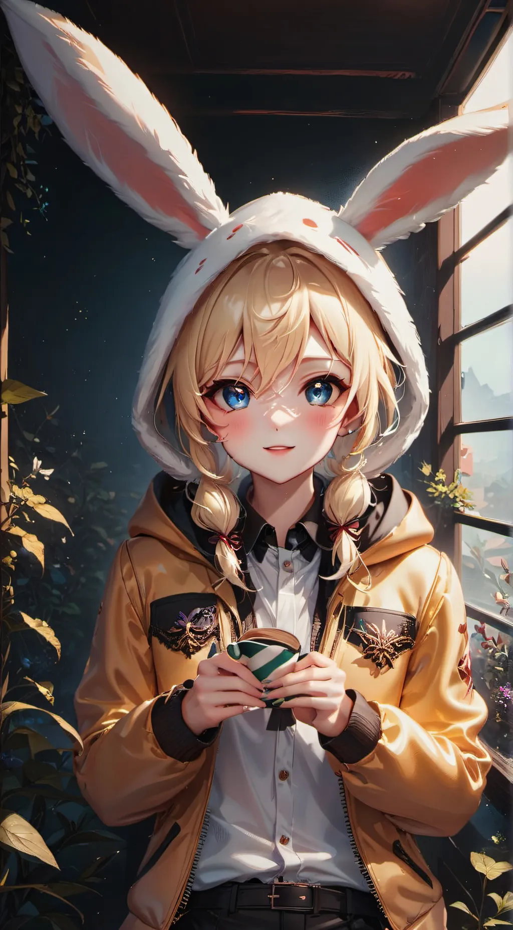 ai character: Konishi background