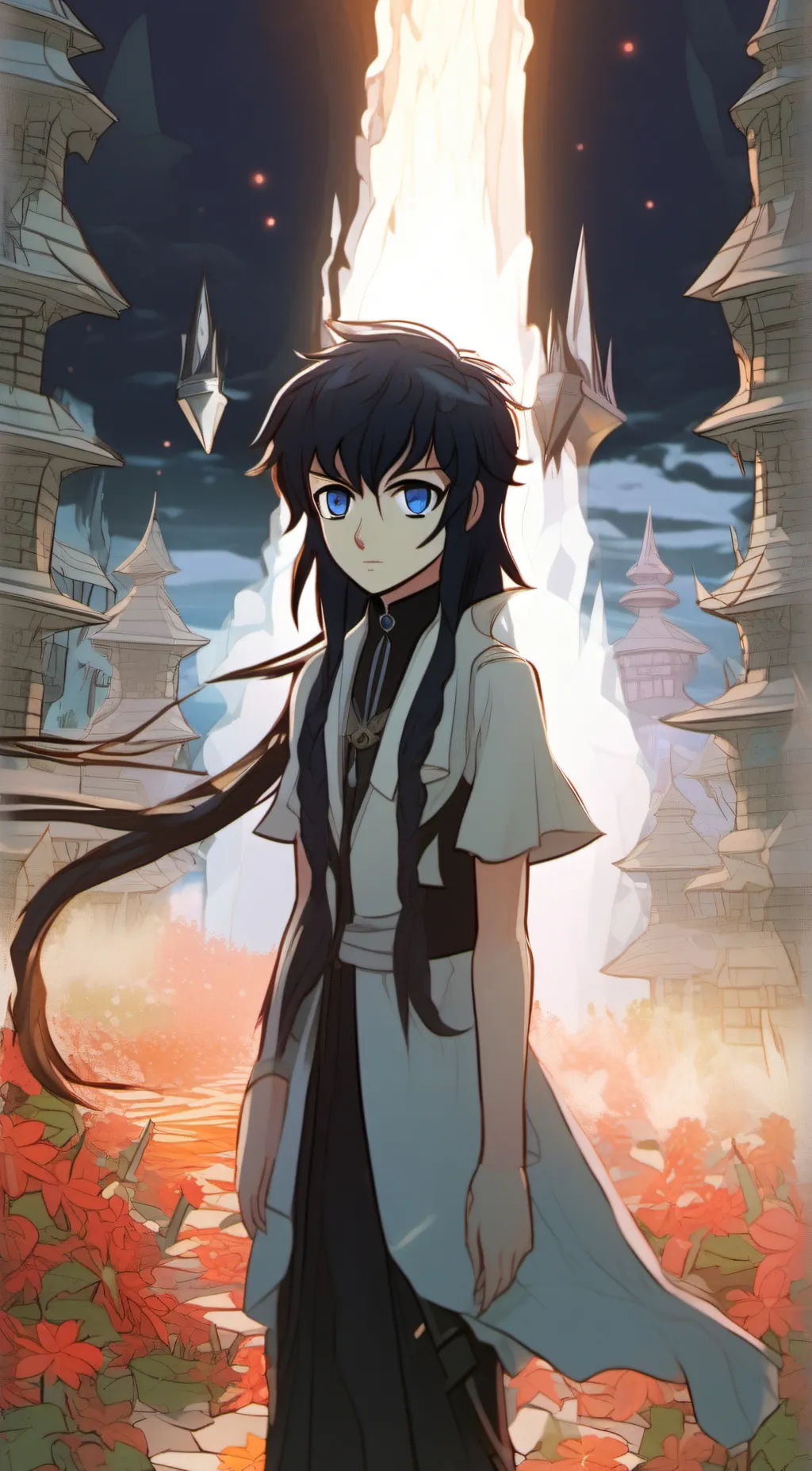 ai character: muimuichiro  background