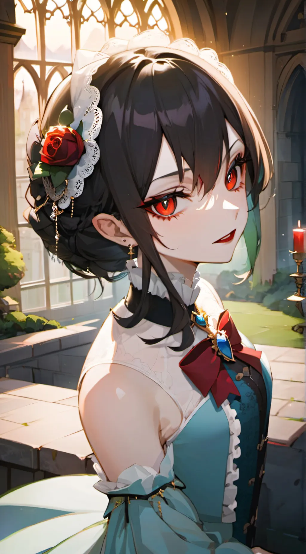 ai character: Victoria background