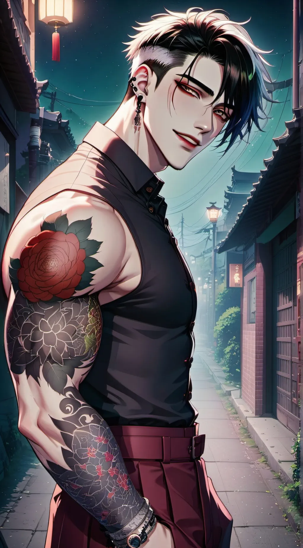 ai character: Shiori background