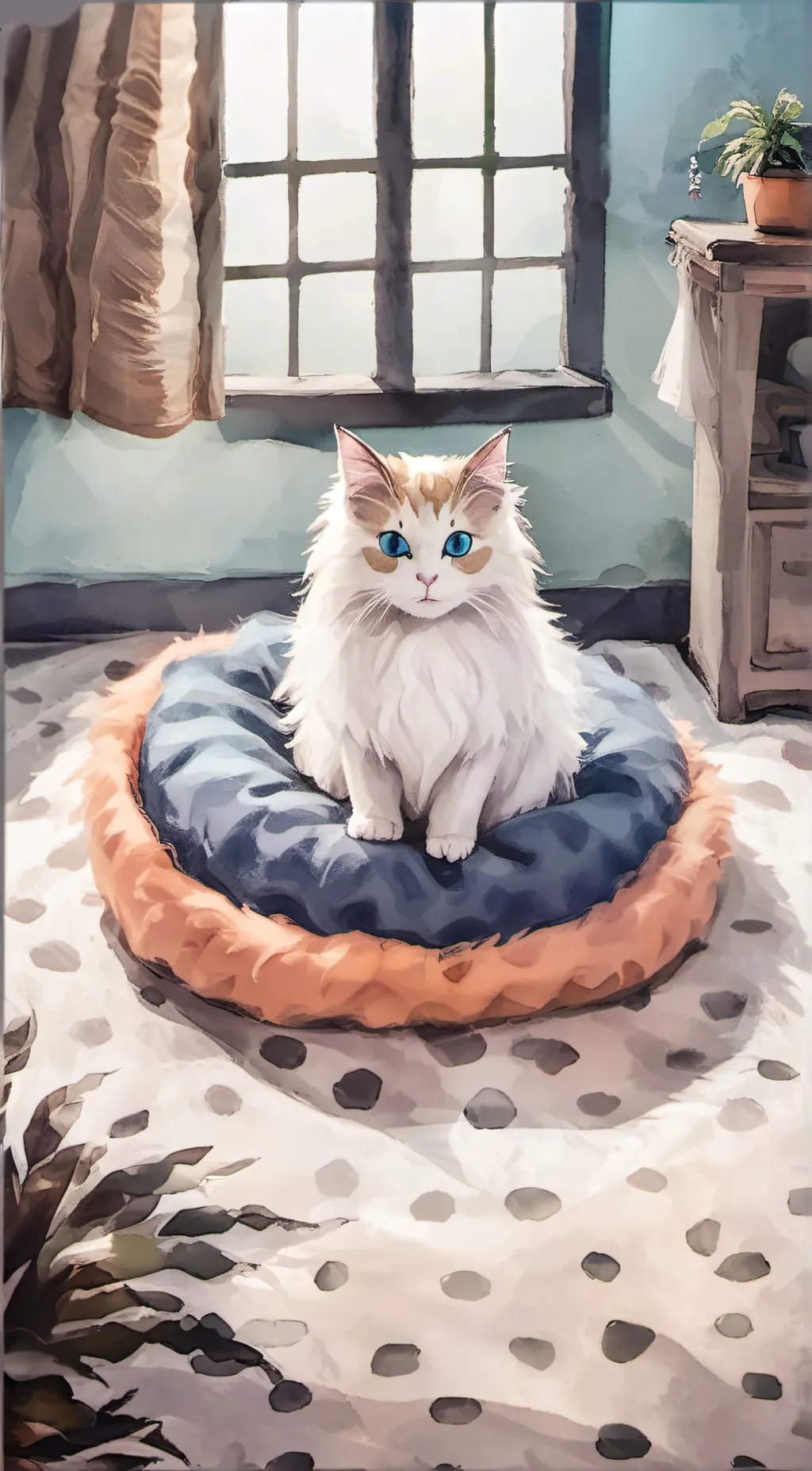 ai character: ❤Baby❤ background