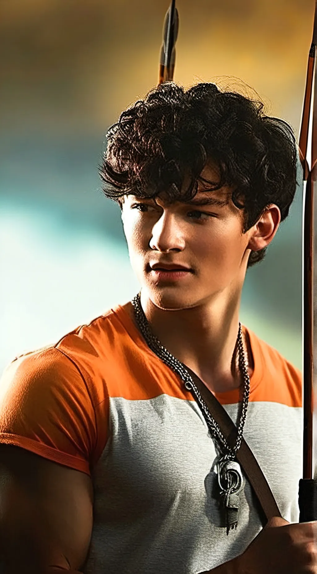 ai character: Luke Castellan  background