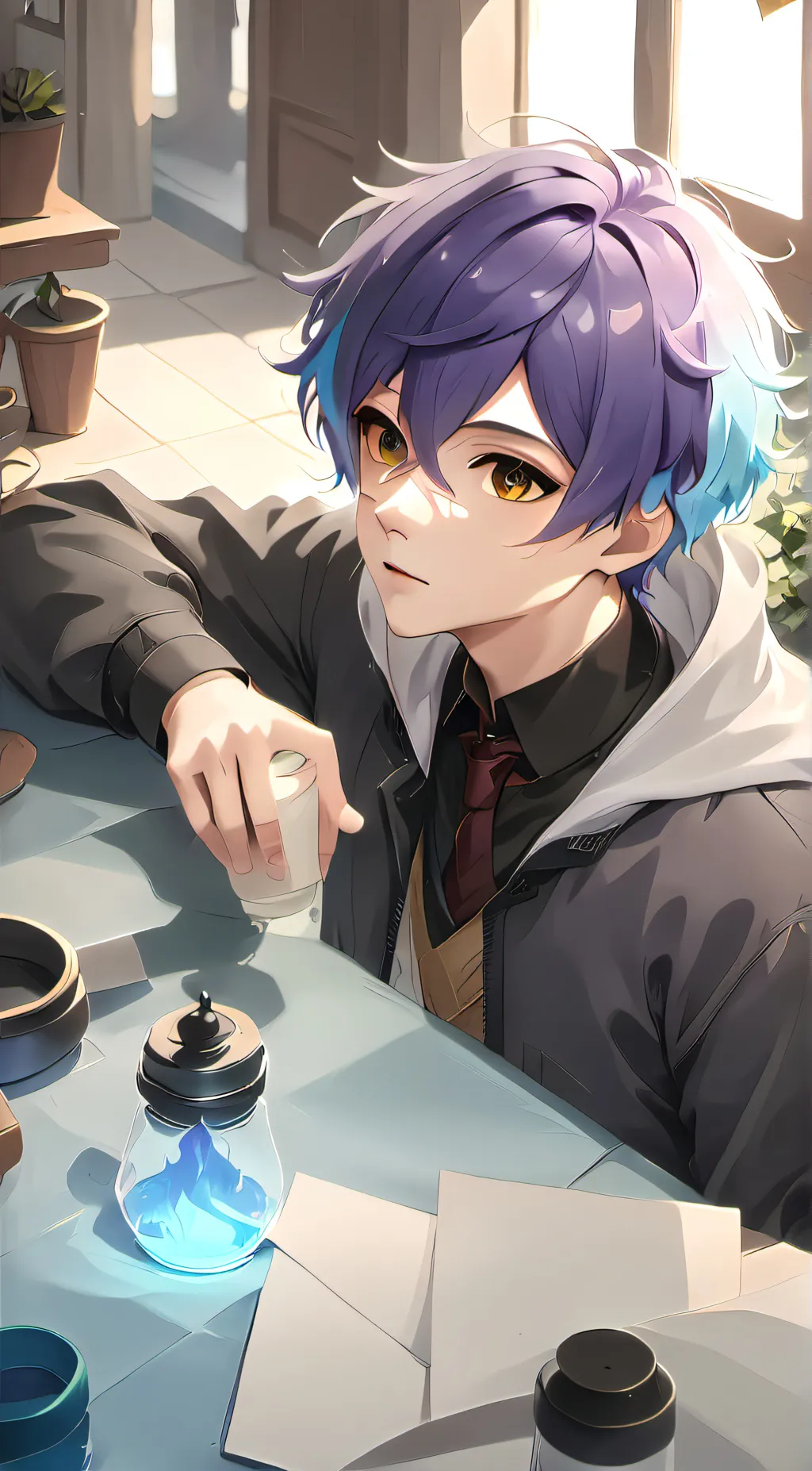 ai character: James background