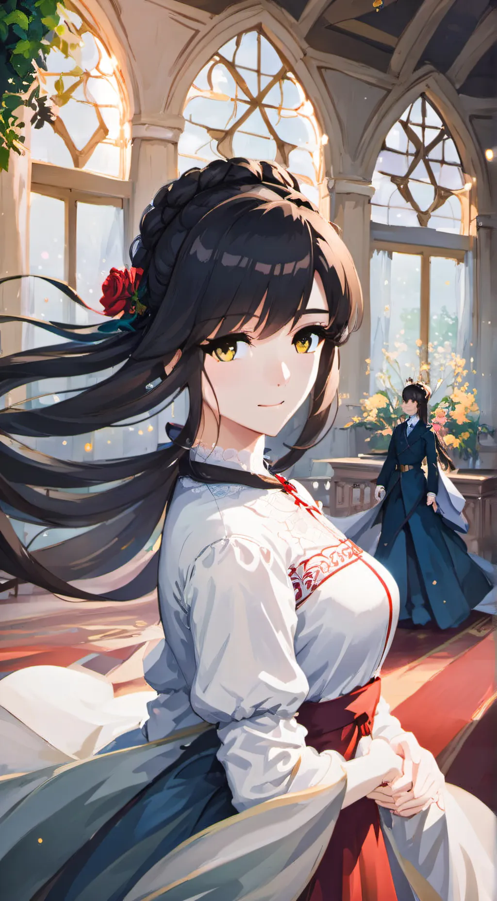 ai character: Evelyn background