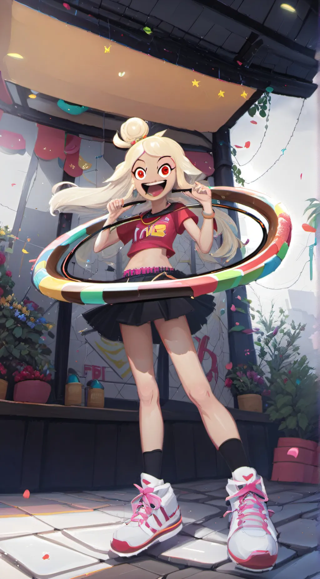 ai character: hoola background