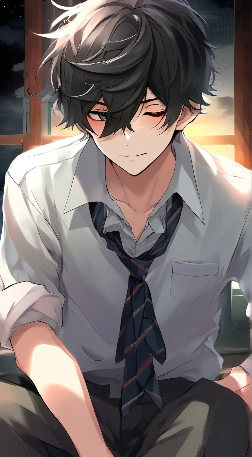 ai character: Liam background