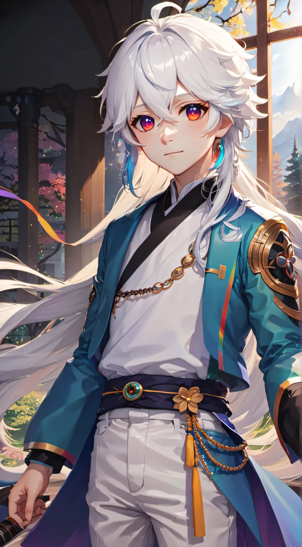 ai character: hoshi background