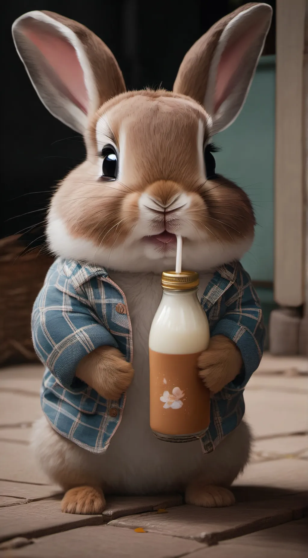 ai character: cute background