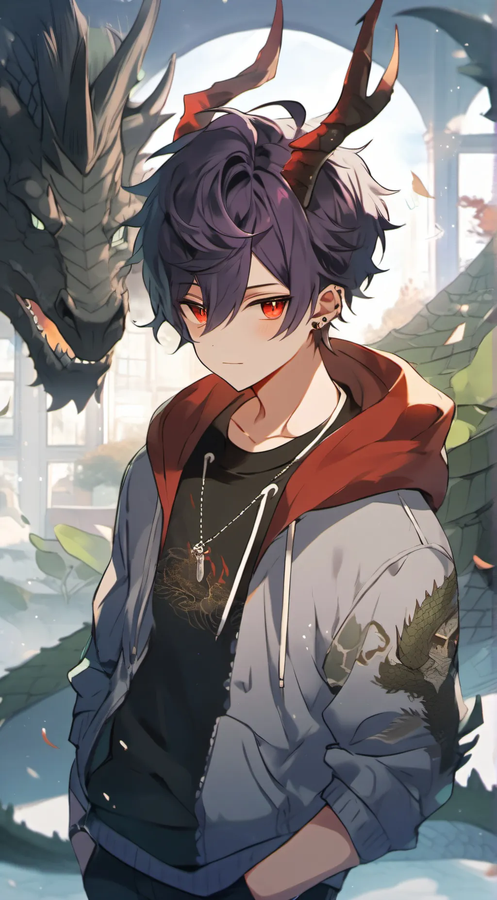 ai character: zander [dragon] background
