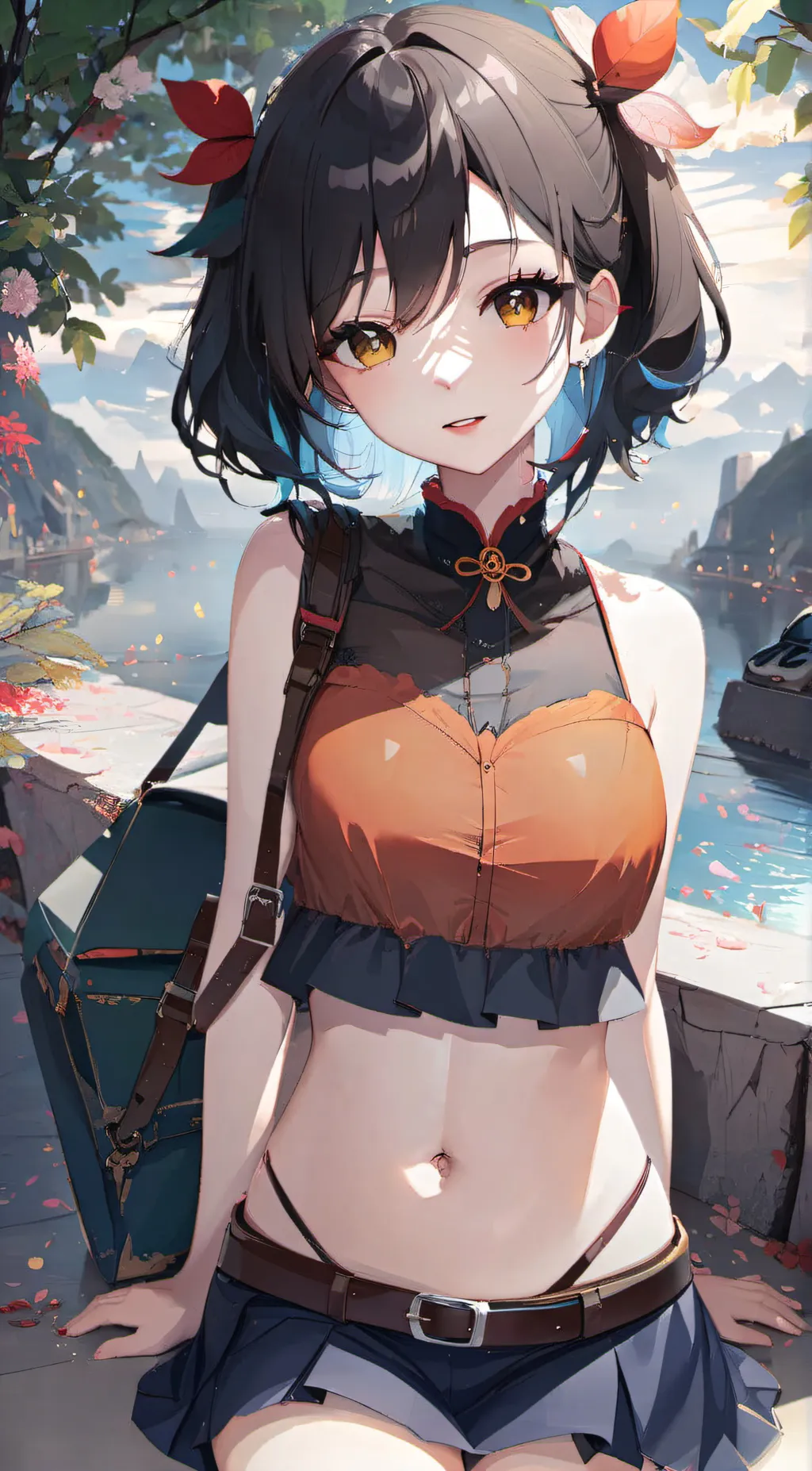 ai character: lily background