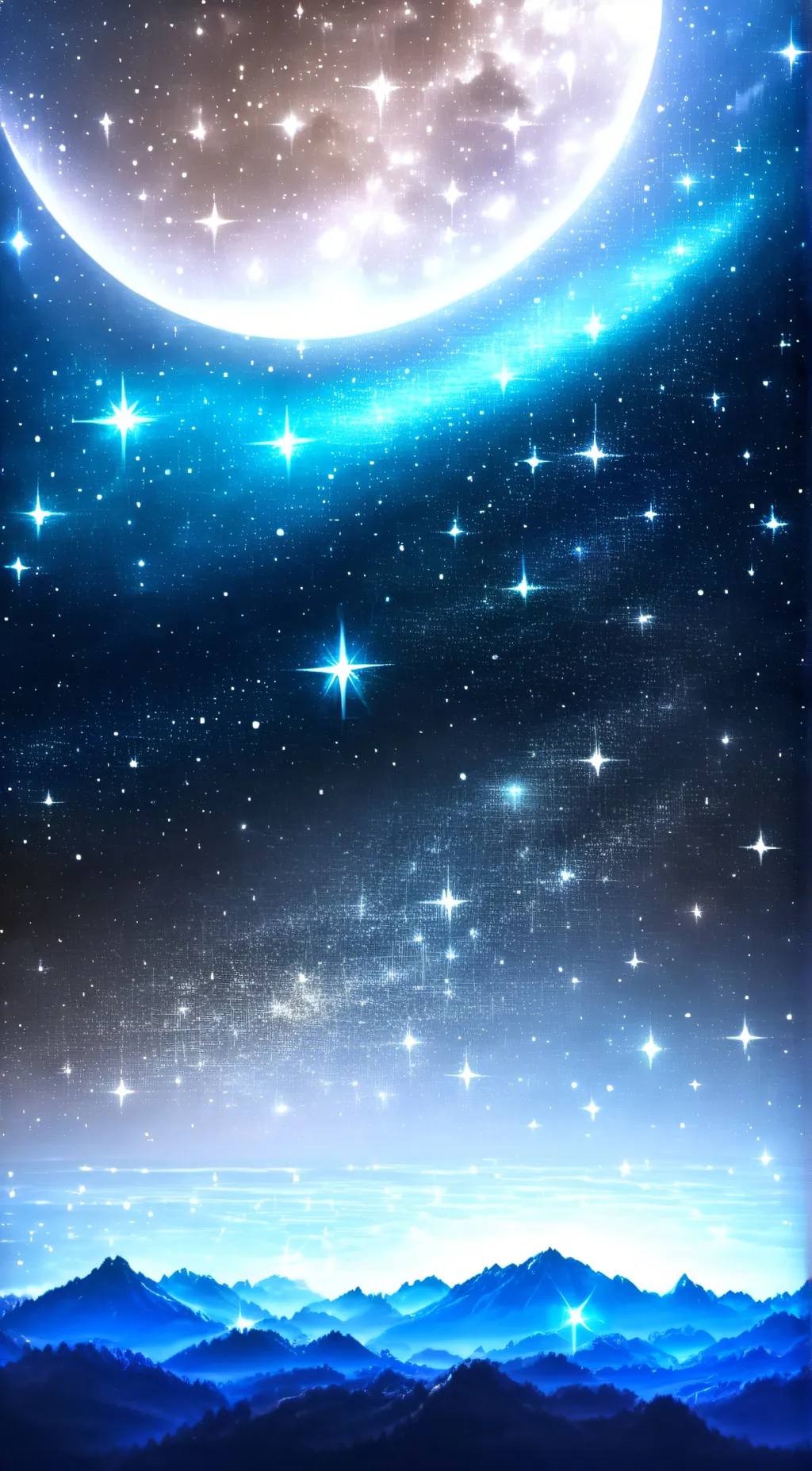 ai character: Aria background