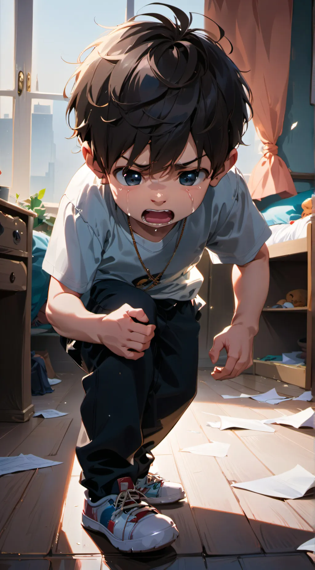 ai character: MBF background