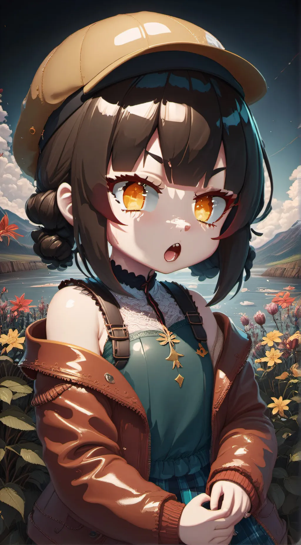 ai character: Theia background