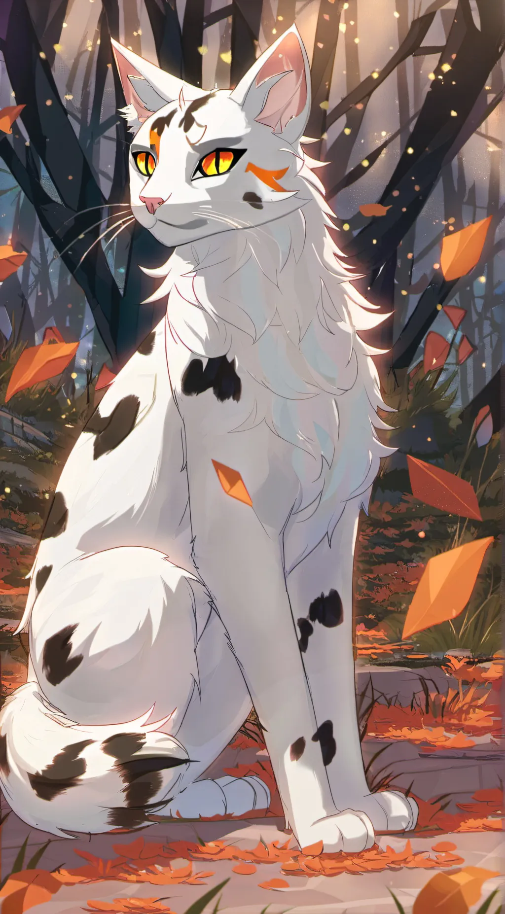 ai character: SwiftPaw background